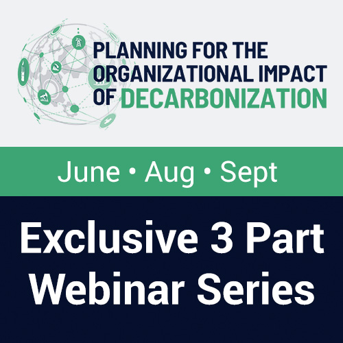 Join ALULA for Planning for the Organizational Impact of Decarbonization, Exclusive 3 Part Webinar Series, Free to Attend